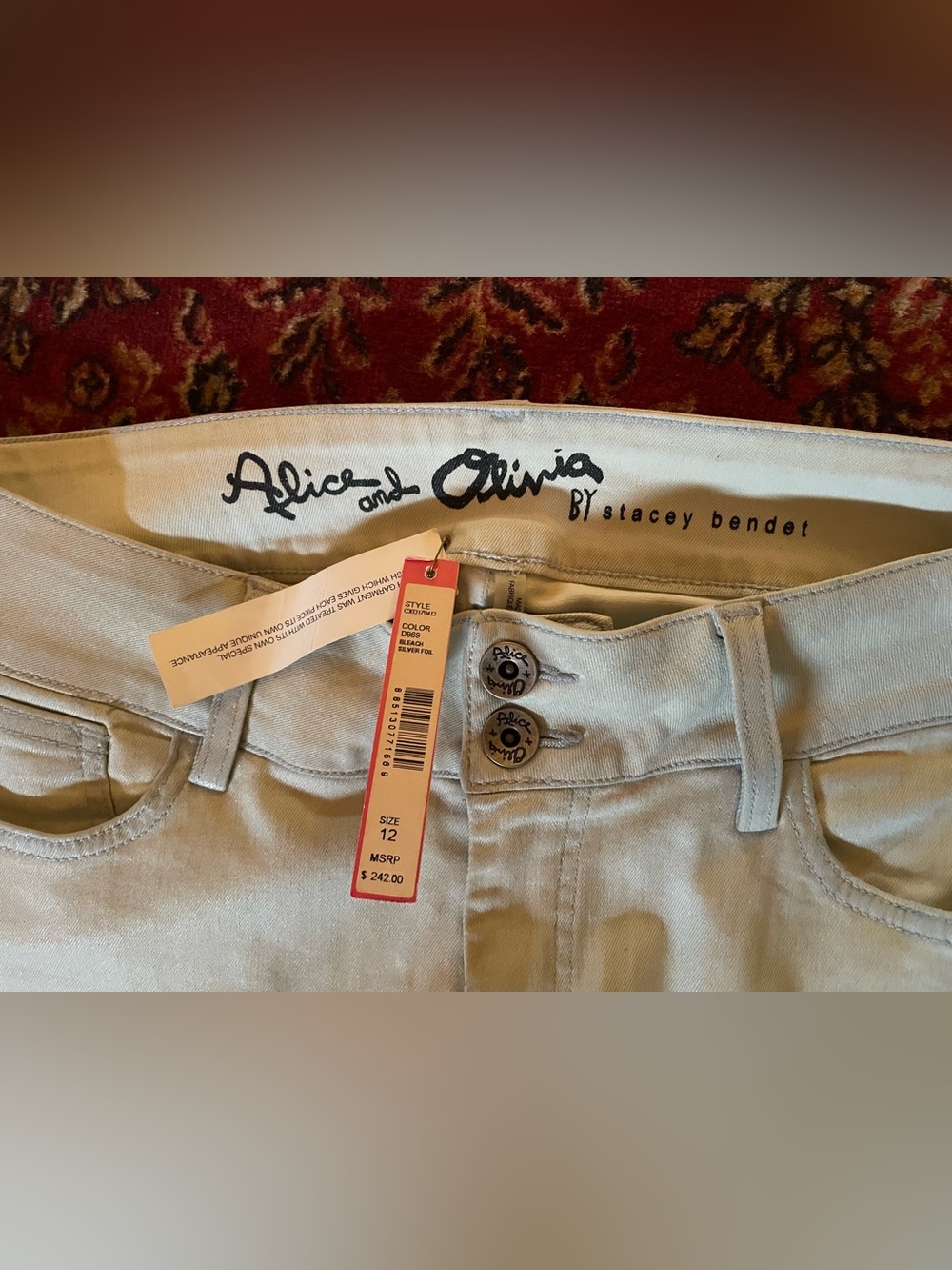 Alice and Olivia by Stacey Bendet Light-Wash Jeans